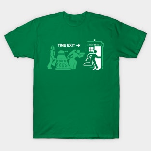 Time Exit - green T-Shirt